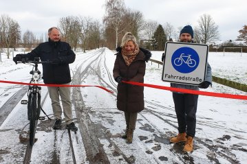 Fahrradstraße nach Lüchow eröffnet